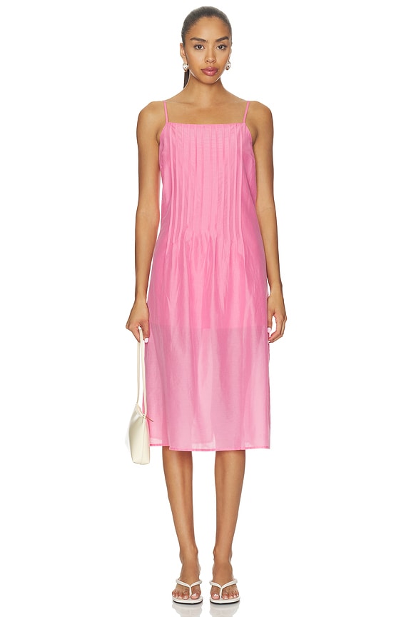 view 1 of 3 Vitoria Sheath Midi Dress in Azalea