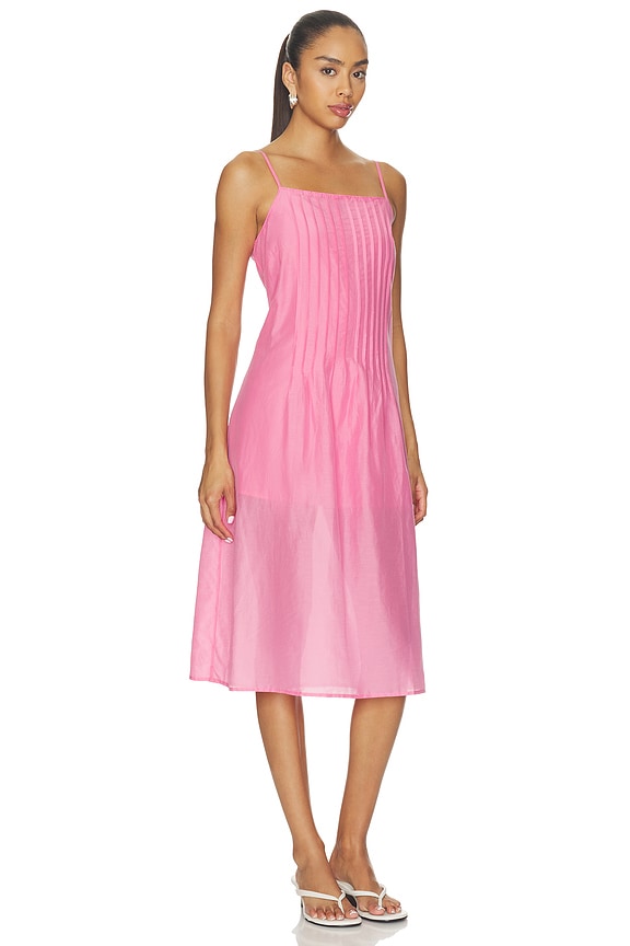 view 2 of 3 Vitoria Sheath Midi Dress in Azalea