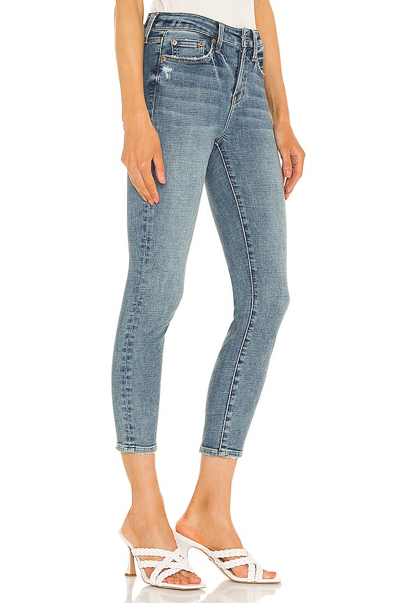 view 2 of 4 Audrey Mid Rise Skinny Crop in Figueroa