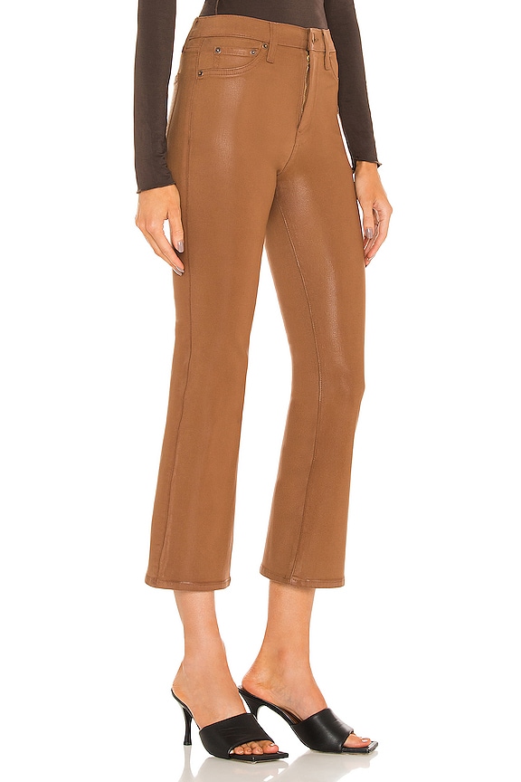 view 2 of 4 Lennon High Rise Cropped Boot in Coated Cognac