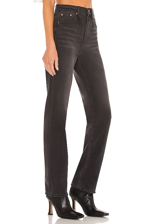 view 2 of 4 Cassie Super High Rise Straight in Retrograde