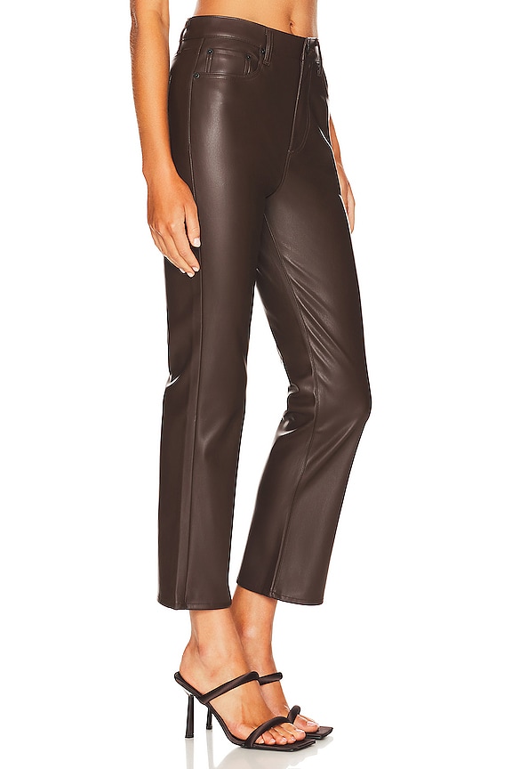 view 2 of 4 Lennon High Rise Crop Boot Pant in Coffee Bean