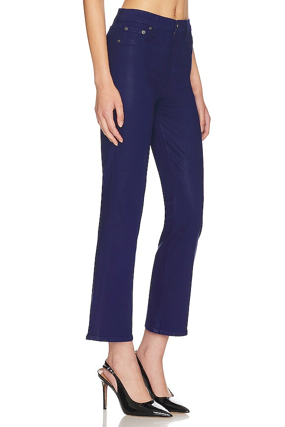 view 2 of 4 PANTALON LENNON in Coated Sapphire