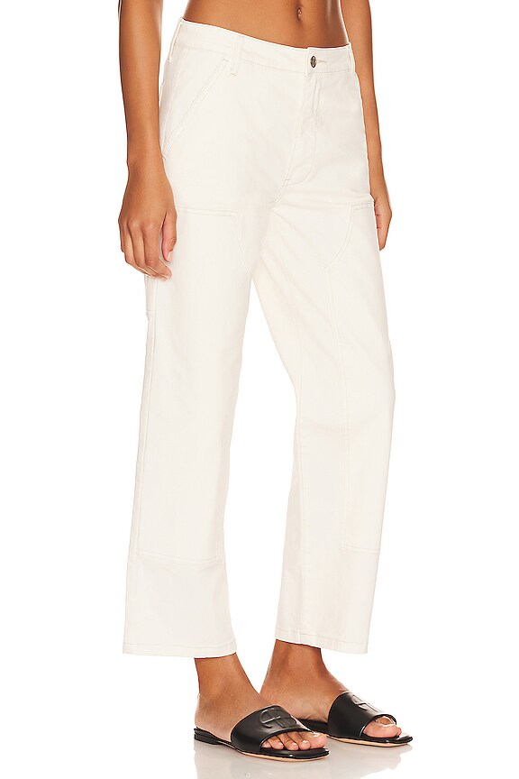 view 2 of 4 CROPPED DE PERNERA ANCHA ASHTON in Vanilla