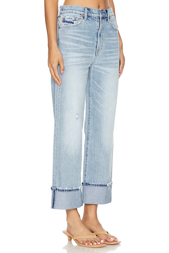 view 2 of 4 PIERNA RECTA CASSIE CROP in Panorama Vintage