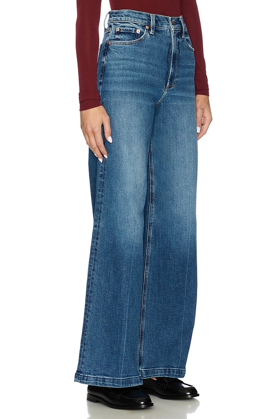 view 2 of 6 Lana High Rise Wide Leg in Cider