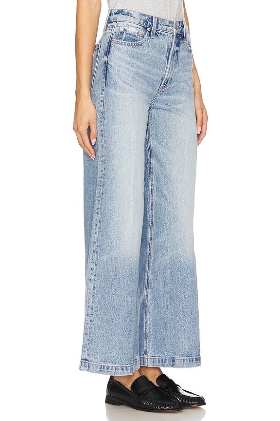 view 2 of 6 Petite Lana Ultra High Rise Wide Leg Jeans in Break