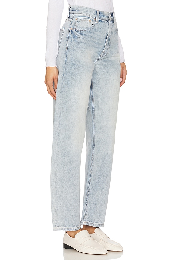 view 2 of 6 Wes High Rise Barrel Jeans in Clever