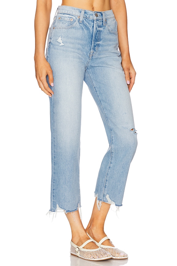 view 2 of 6 Cassie Crop Jeans in Leisure Vintage