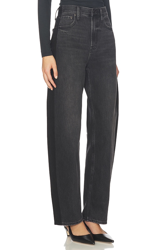 view 2 of 6 Wes High Rise Barrel Jeans in Cinema