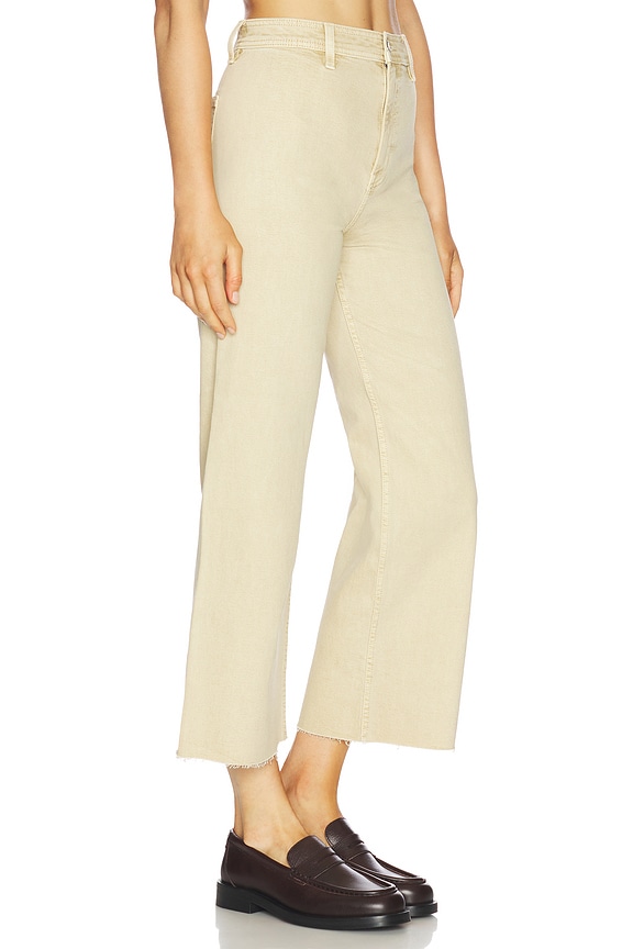 view 2 of 6 Penny Crop High Rise Wide Leg Jeans in Sand Dollar