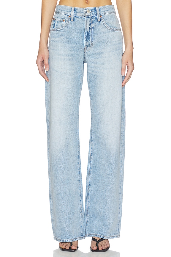 view 1 of 6 Larsen Relaxed Flare Jeans in Mellow