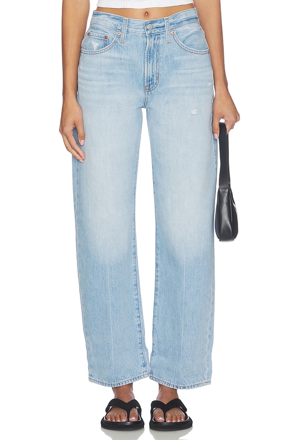 view 1 of 7 Donny Rolled Hem Boyfriend Jeans in Old Blues