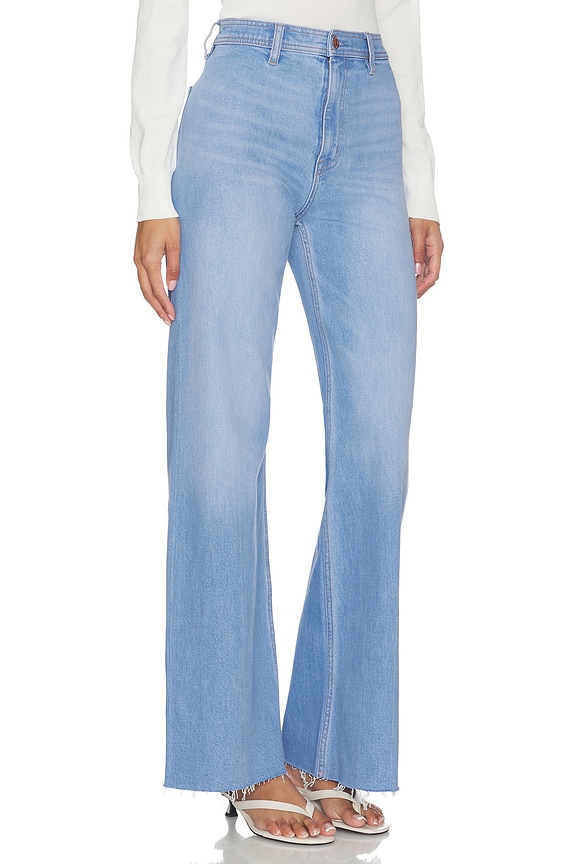 view 2 of 6 Penny High Rise Wide Leg Jeans in Whisper