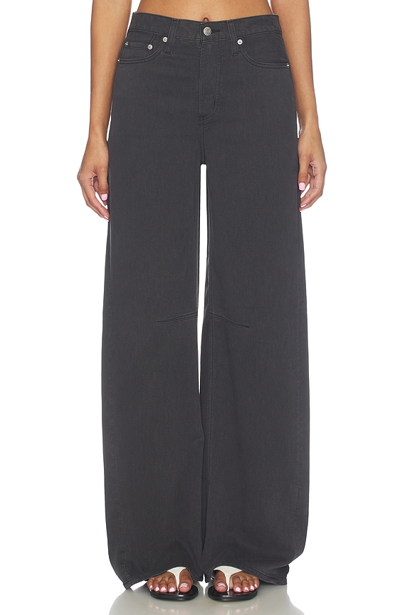 view 1 of 6 Sydney High Rise Wide Leg Jeans in Bristol Black