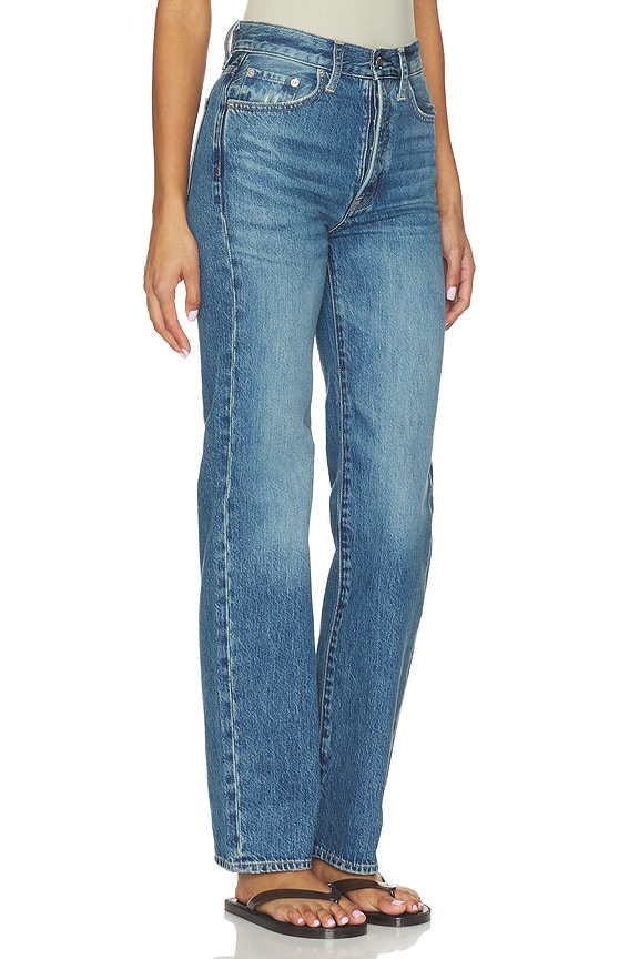Cassie Super High Rise Straight Jeans