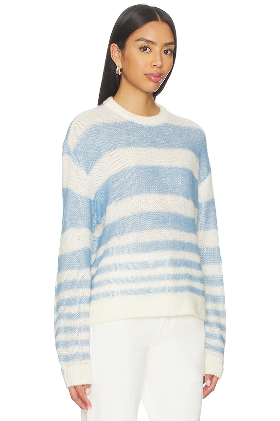 view 2 of 4 Moa Striped Bubble Sweater in Blue & Gradient Stripe