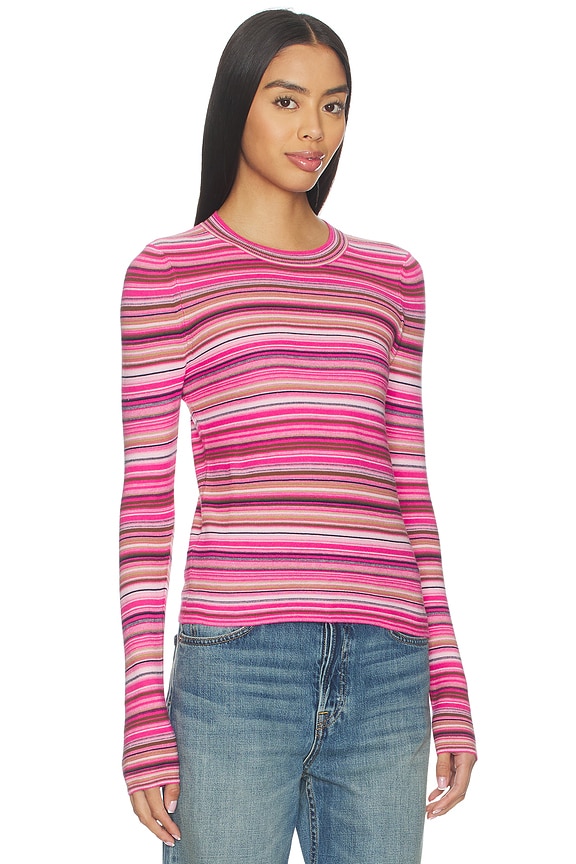 view 2 of 5 JERSEY MADSION in Pink Brown Multi