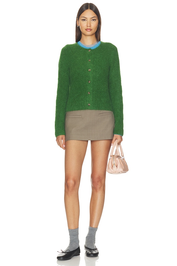 Yara Alpaca Blend Shrunken Cardigan