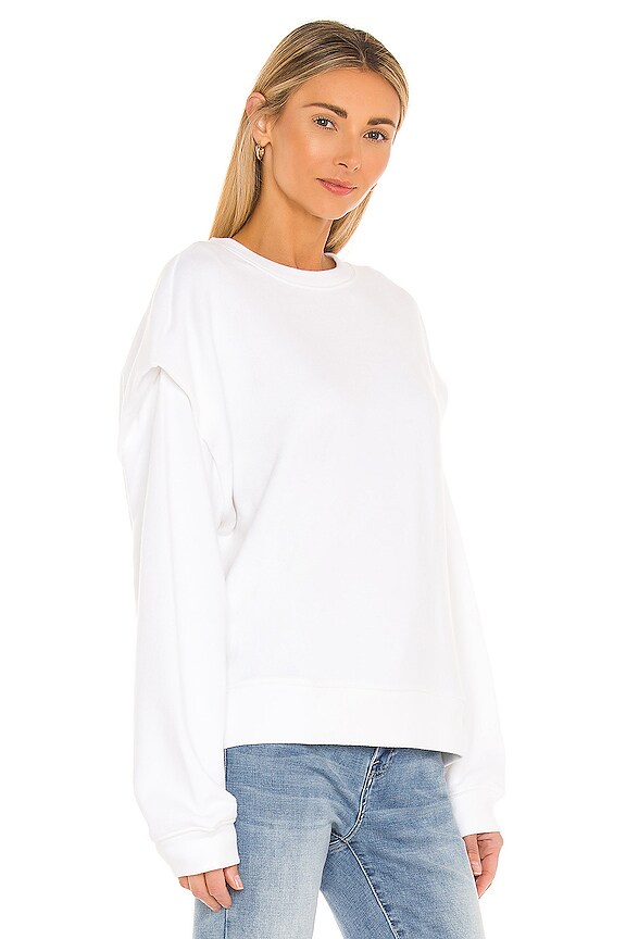 view 2 of 4 Lenora Flange Sweatshirt in Le Blanc