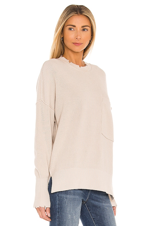 view 2 of 4 Darya Oversized Crewneck Pullover in Dove