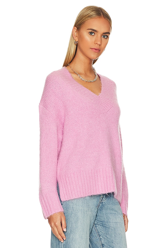view 2 of 4 Vania V Neck Sweater in Rose