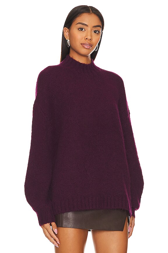 view 2 of 4 CARLEN セーター in Aubergine