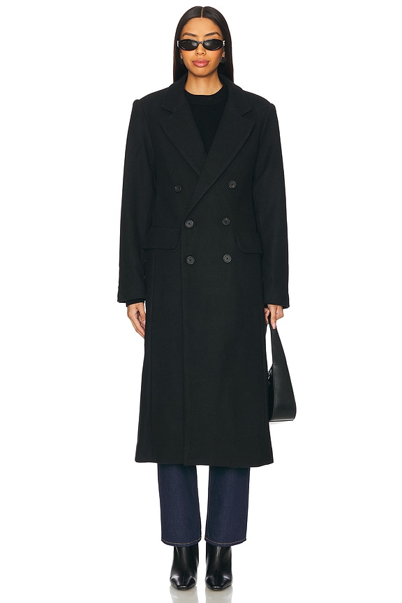 view 2 of 4 Prescott Coat in Black