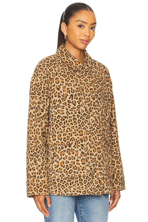 view 2 of 4 Cecile Quilted Jacket in Feline