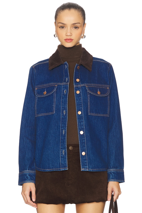 view 2 of 5 CHAQUETA DENIM DEVON in Infinity