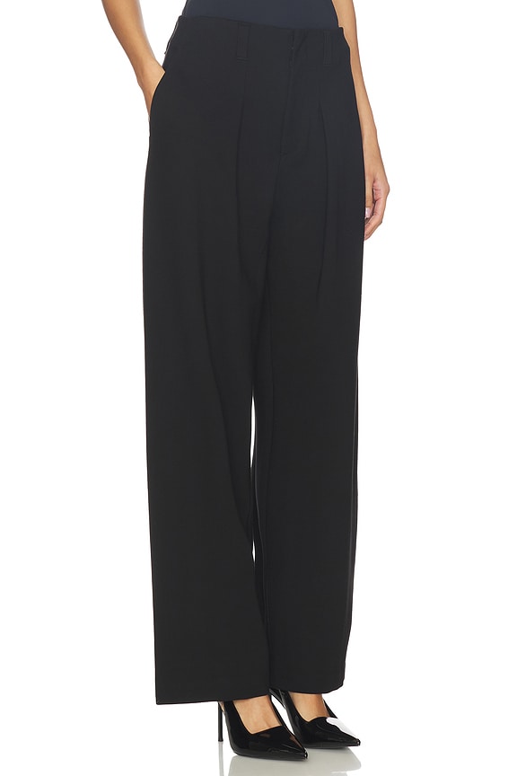 view 2 of 6 Eden Pleated Ponte Trouser in Night Out