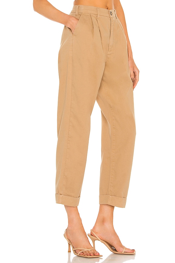 view 2 of 4 Kellin Pleated Trouser in Khaki