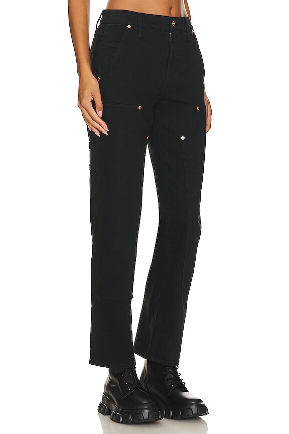 view 2 of 4 Lexi Mid Rise Straight Carpenter in Coal