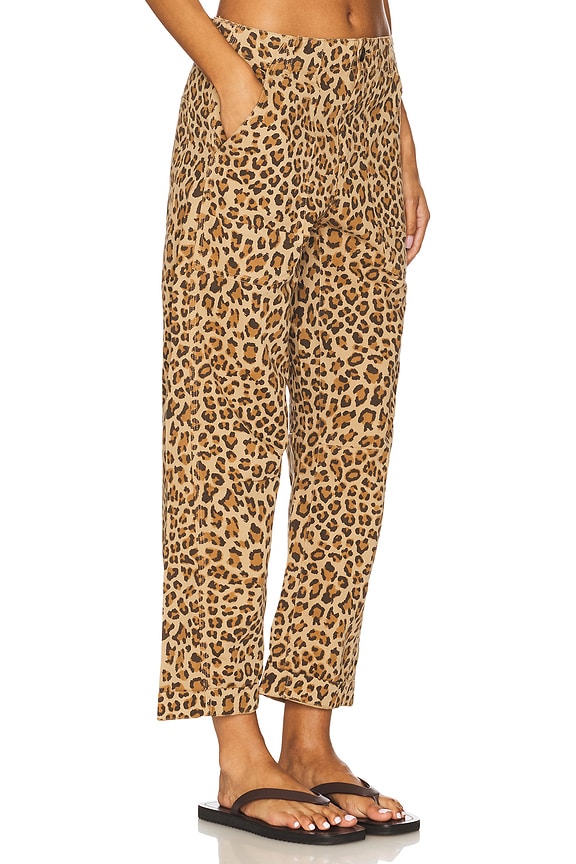 view 2 of 6 Tori Bowed Utility Pant in Feline