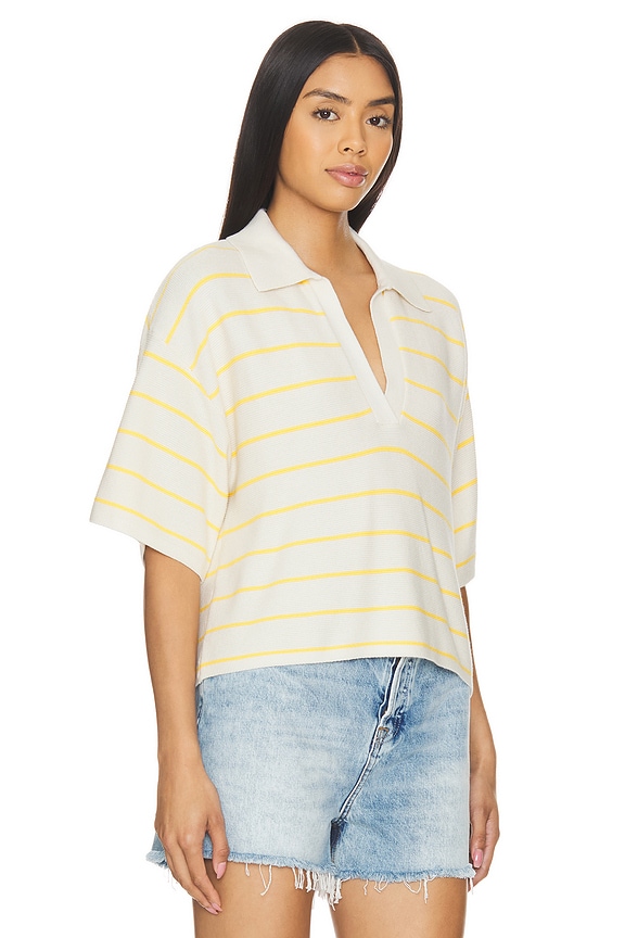 view 2 of 4 MARLOW 탑 in Dandelion Stripe