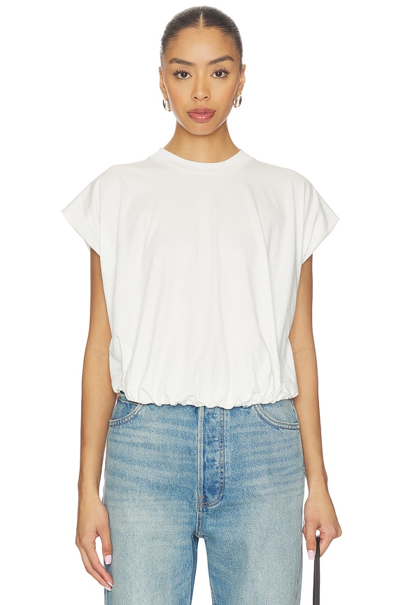 view 1 of 4 Millie Bubble Tee in Le Blanc