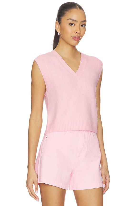 view 2 of 4 Maxine Sweater Vest Top in Blush
