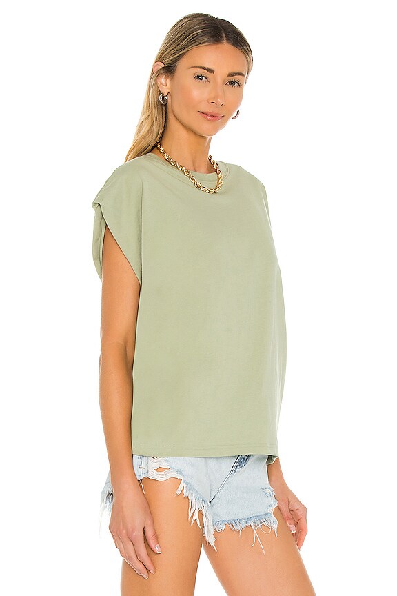 view 2 of 4 Trina Muscle Tee in Olive