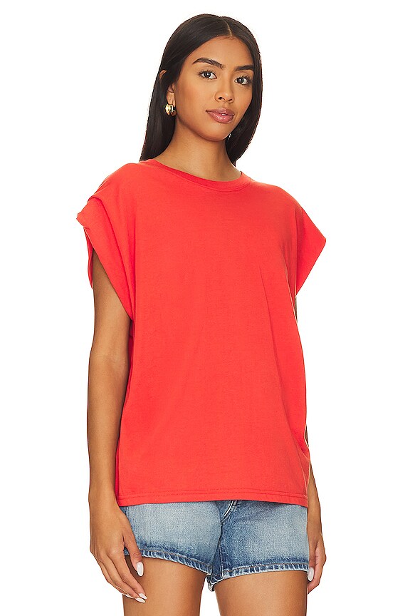 view 2 of 4 Trina Muscle Tee in Poppy