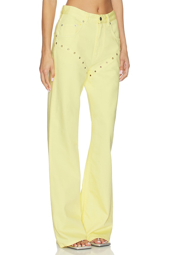 view 2 of 6 Cory Wide Leg Jean in Butter