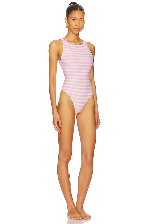 view 2 of 3 Lauren One Piece Swimsuit in Hope Lines