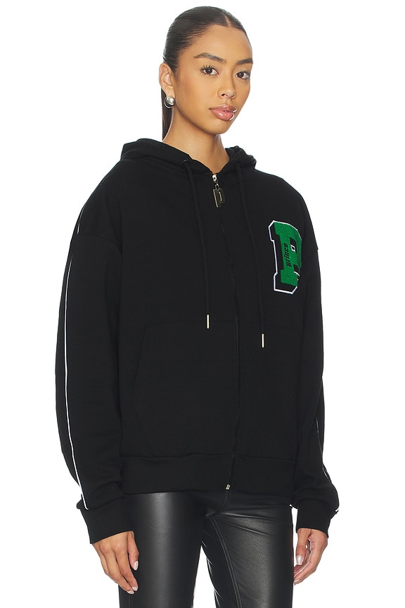 view 2 of 7 Sports Full Zip Hoodie in Black