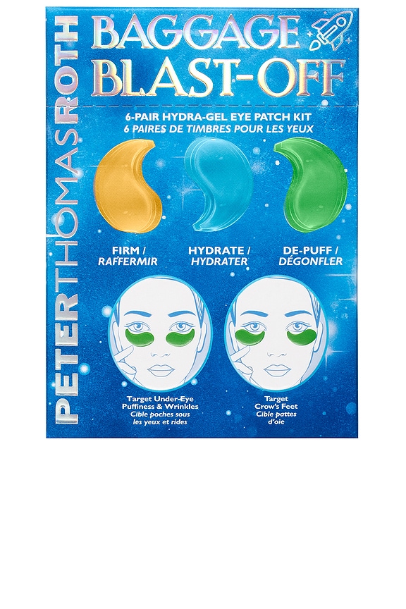 view 2 of 6 Baggage Blast Off 6 Piece Hydra-gel Eye Patch Kit in 
