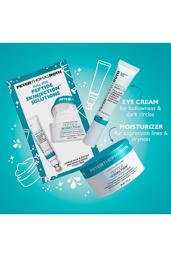 view 2 of 8 Full-Size Peptide Skinjection Solutions 2-Piece Kit in 