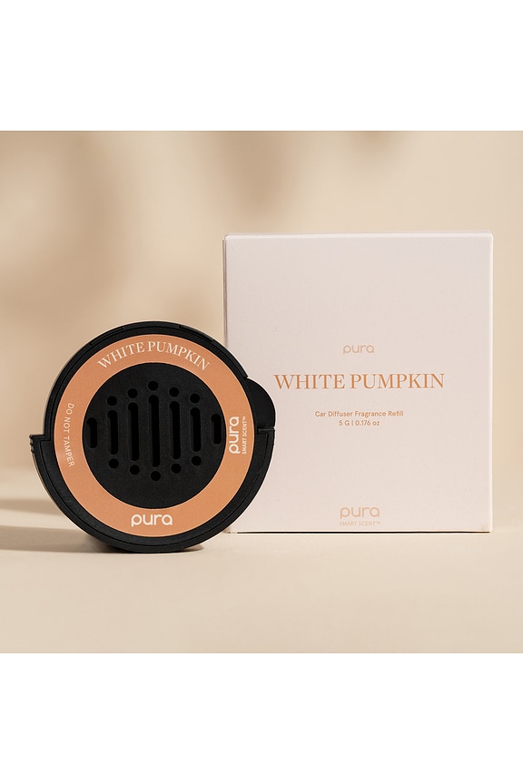 view 2 of 6 White Pumpkin Car Diffuser in 