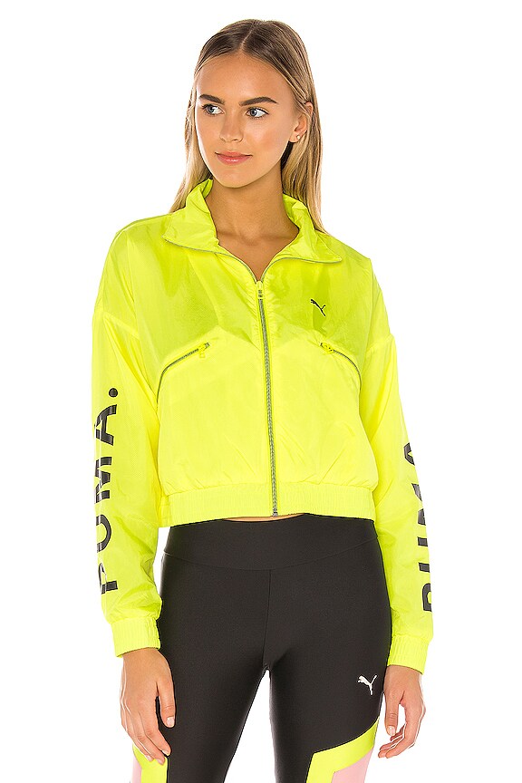 view 2 of 5 Chase Woven Jacket in Yellow Alert