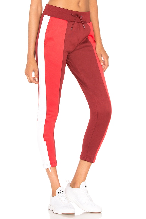 view 2 of 4 Retro Track Pant in Pomegranate