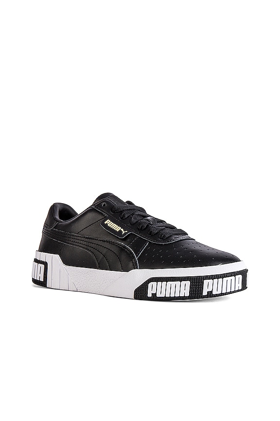 view 2 of 6 Cali Bold Sneaker in Puma Black & Metallic Gold