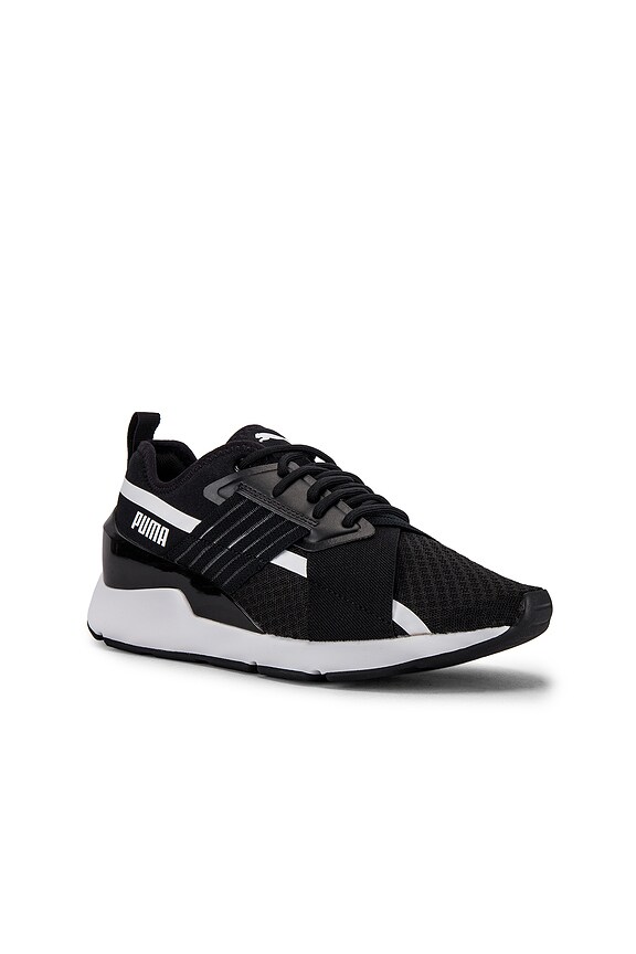 view 2 of 6 Muse X-2 Sneaker in Puma Black & Puma White