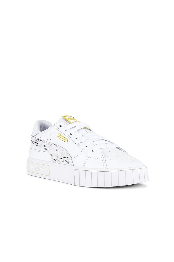 view 2 of 6 Cali Star Snake Sneaker in White